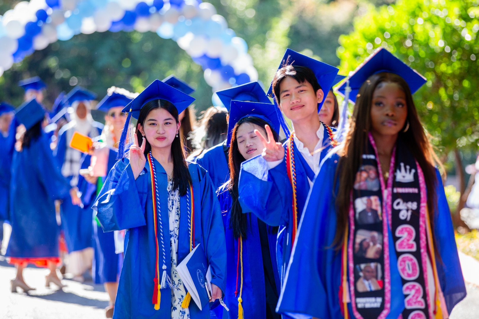 Seattle Colleges graduates celebrating at commencement 2026.